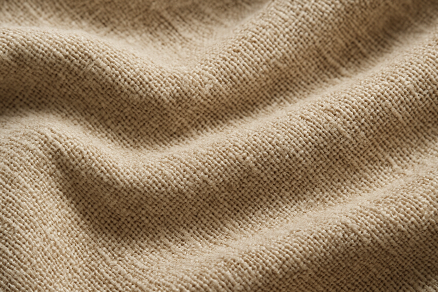 in image show the fabirc depth details of linen fabric for banner