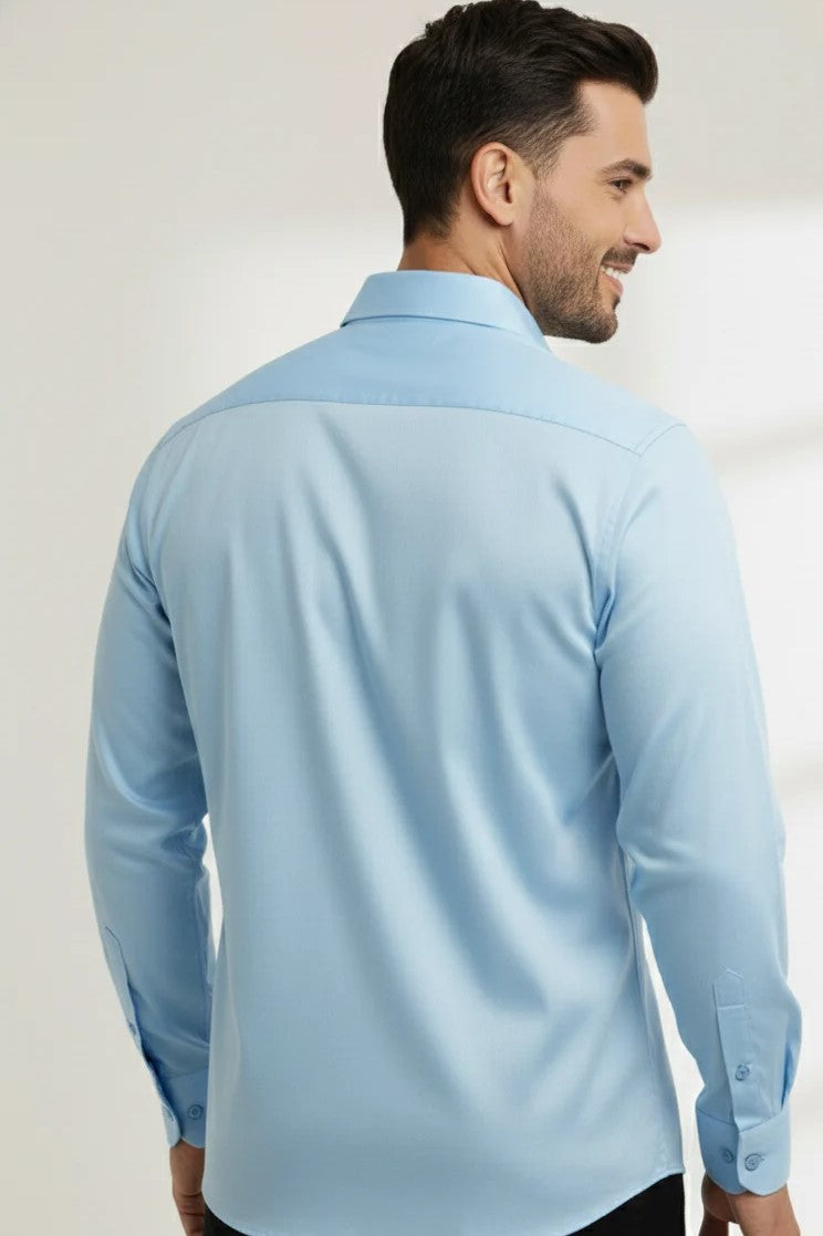 Sky Blue Formal Shirt