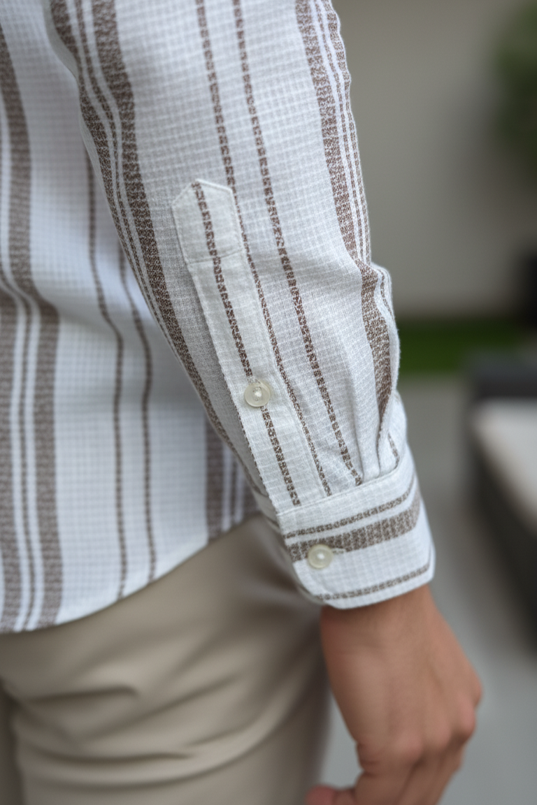 Men’s Casual Striped Shirt