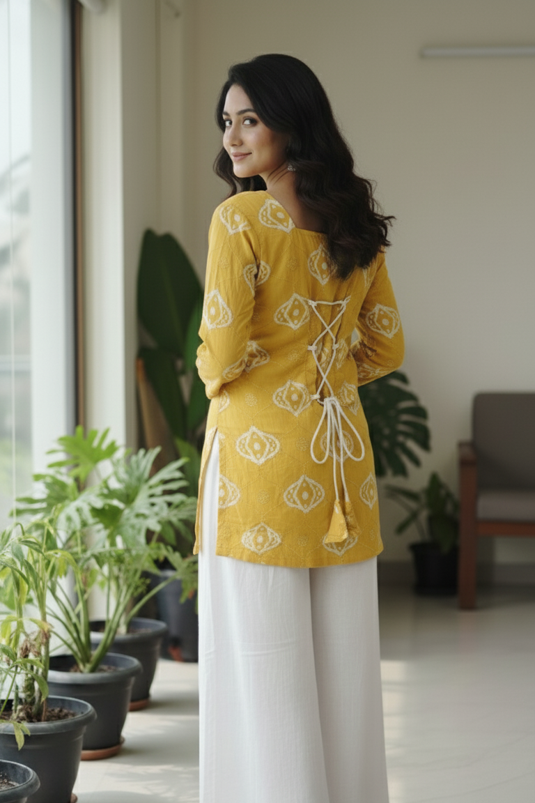 Short Kurti for Women – Casual Cotton Daily Wear Top