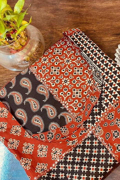 Jaipuri Patchwork Short Kurti for Women