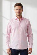 Light pink cotton shirt for men, men summer casual shirt, comfortable daily wear cotton shirt