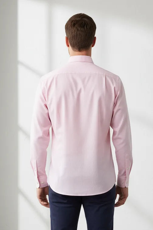 Light pink cotton shirt for men, men summer casual shirt, comfortable daily wear cotton shirt