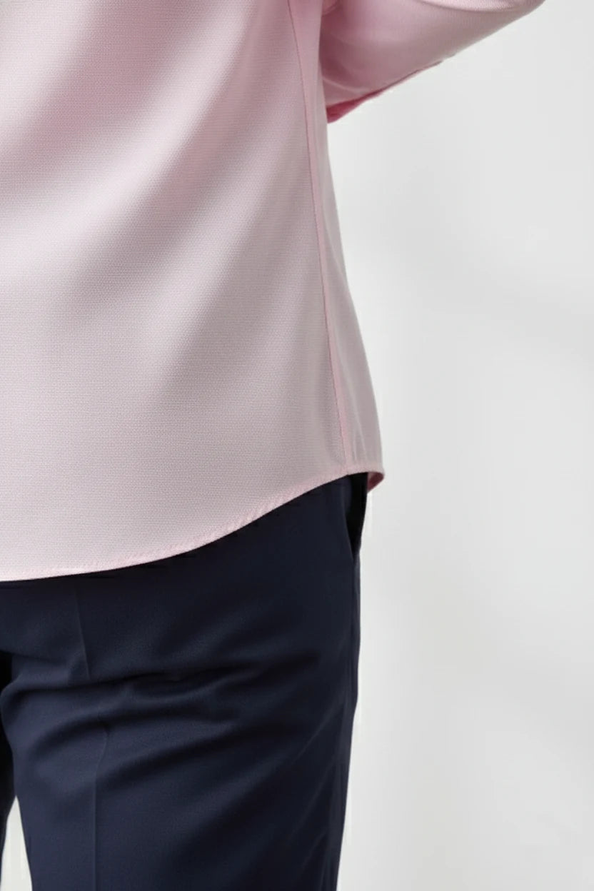 Light pink cotton shirt for men, men summer casual shirt, comfortable daily wear cotton shirt