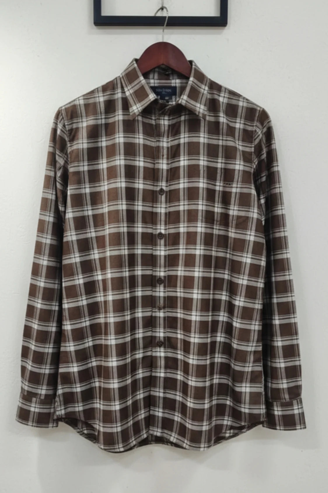 Men check shirt, long sleeve casual fit shirt, stylish casual wear check shirt for men