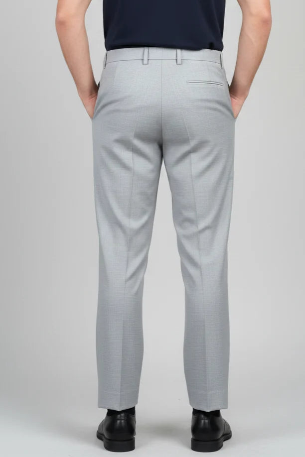 Men grey formal trouser, men formal pant, stylish cotton formal pant for office wear