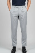 Men grey formal trouser, men formal pant, stylish cotton formal pant for office wear