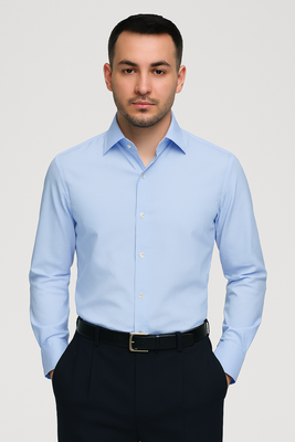 Sky Blue Formal Shirt
