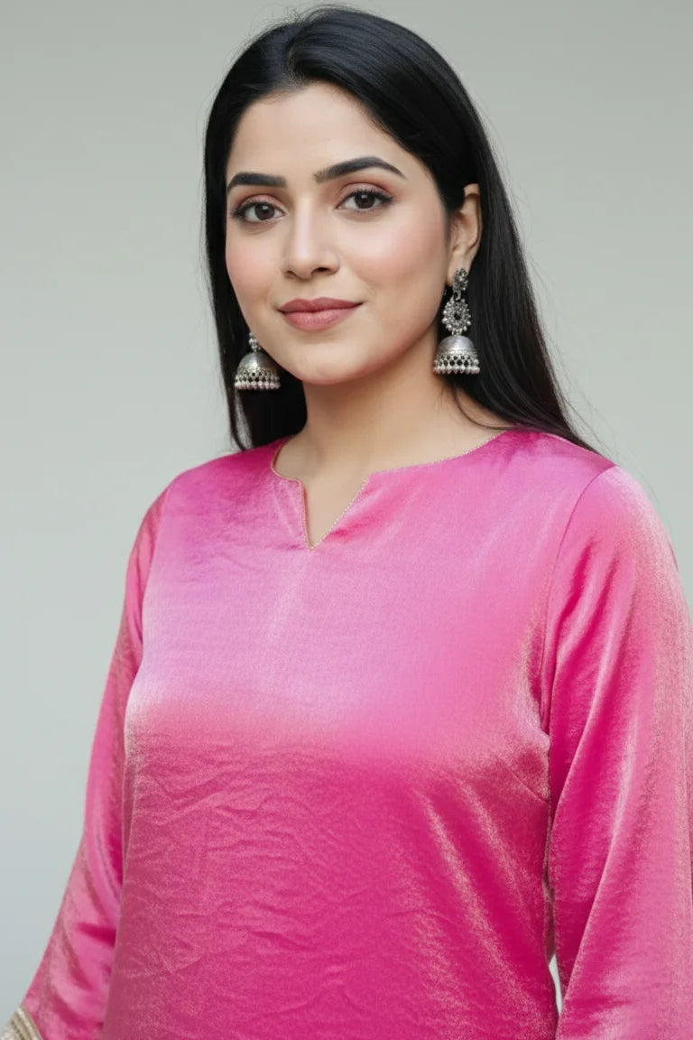 Silk Kurta for Women | Silk Salwar Suit with Dupatta | Ethnic Wear