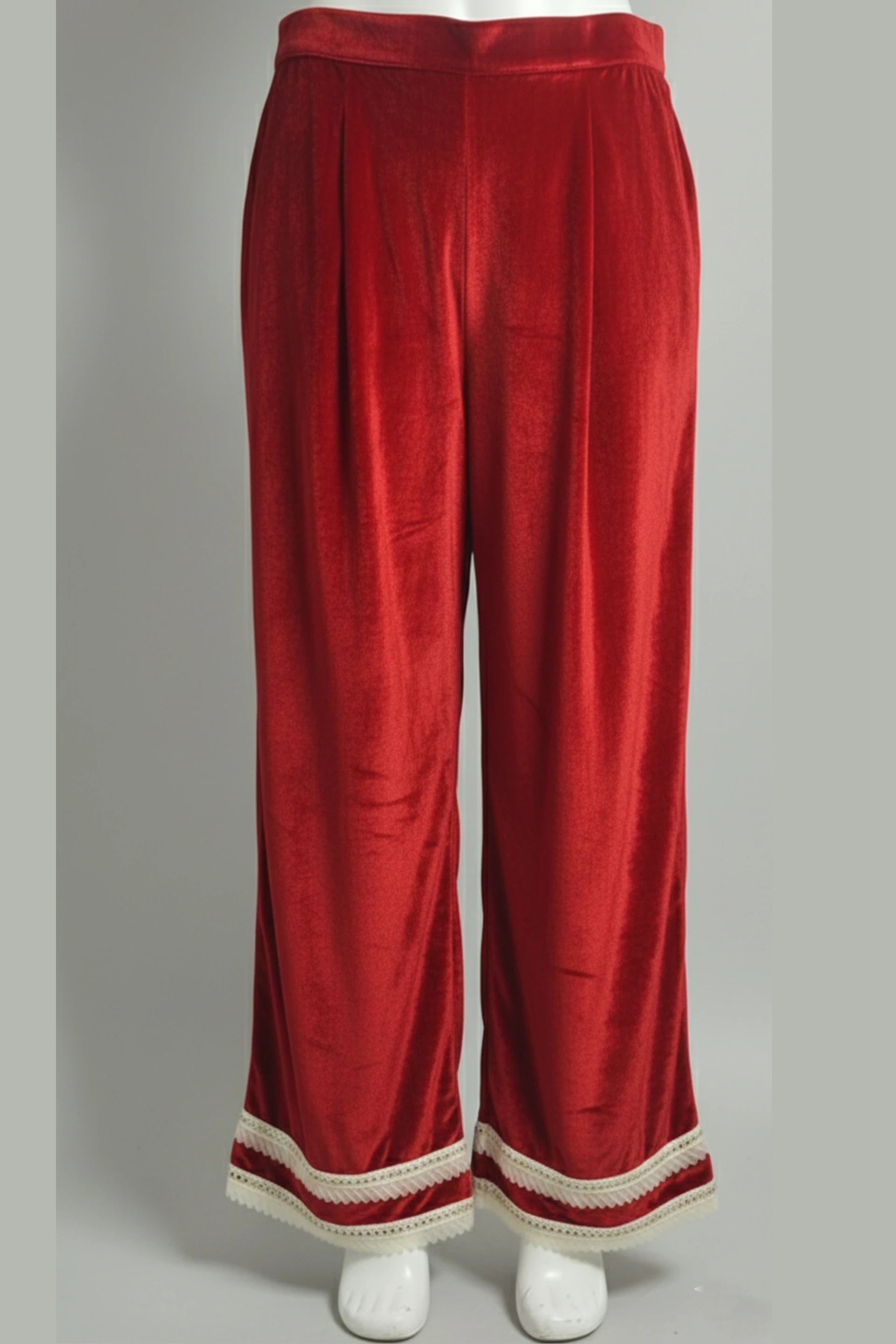 Women velvet kurta palazzo set, party wear kurta pant set for women, festive ethnic suit set