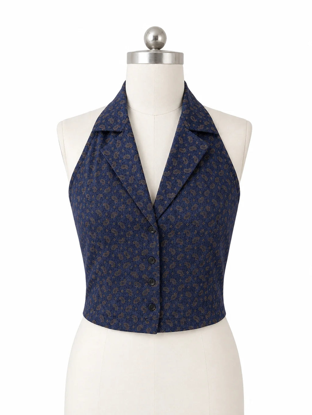 Denim Crop Top For Women