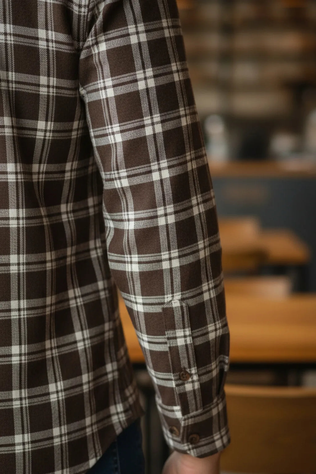 Men’s Cotton Check Shirt