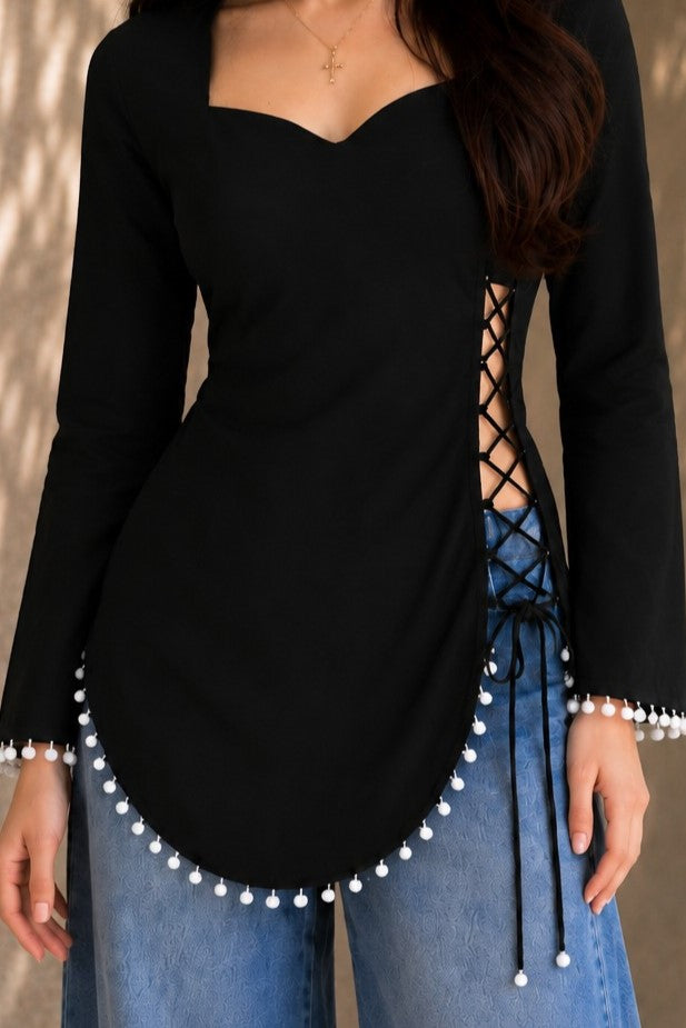 Black Side Dori Kurti