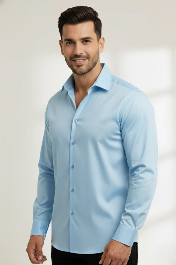 Sky Blue Formal Shirt