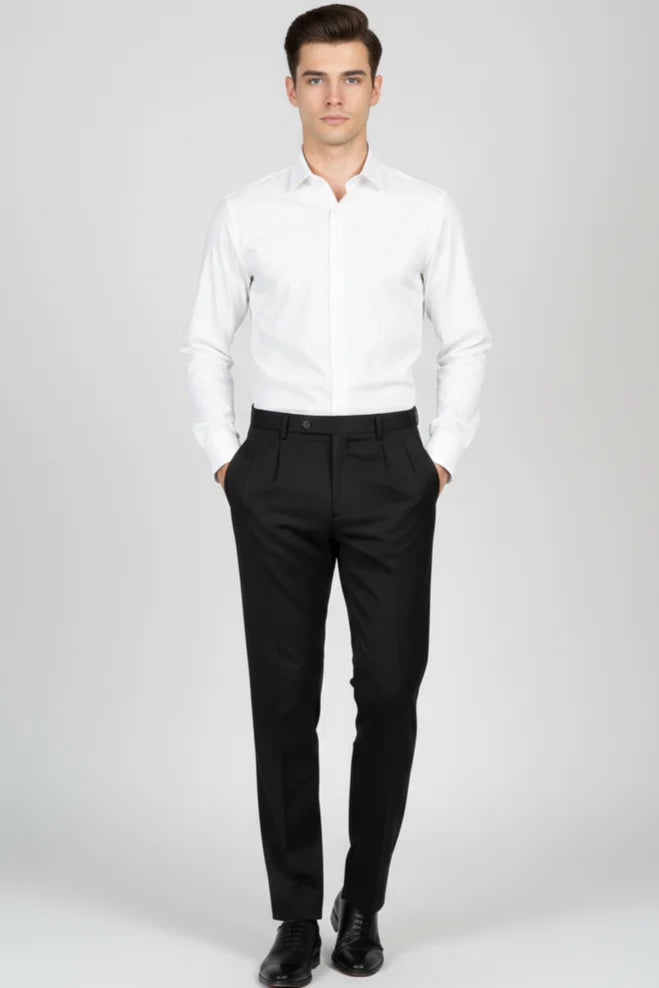men black formal trouser - full view