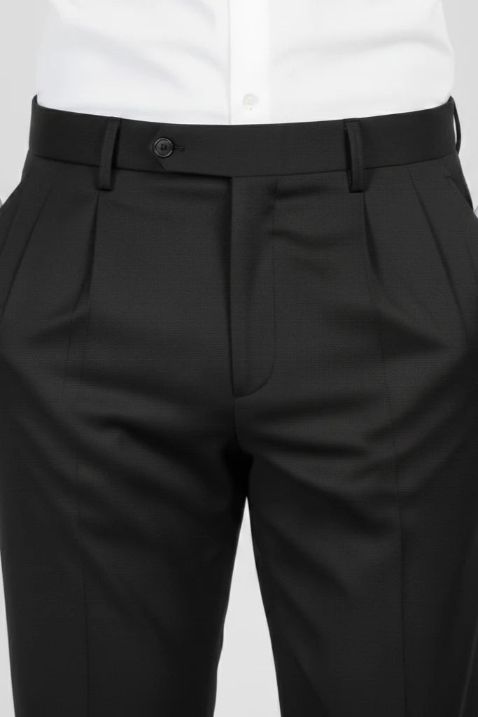 men black formal trouser - front zoom