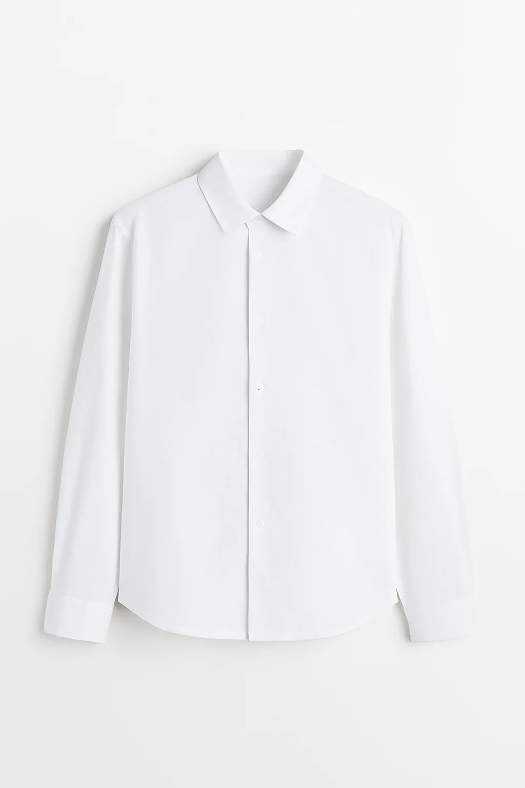 men formal white shirt - full view