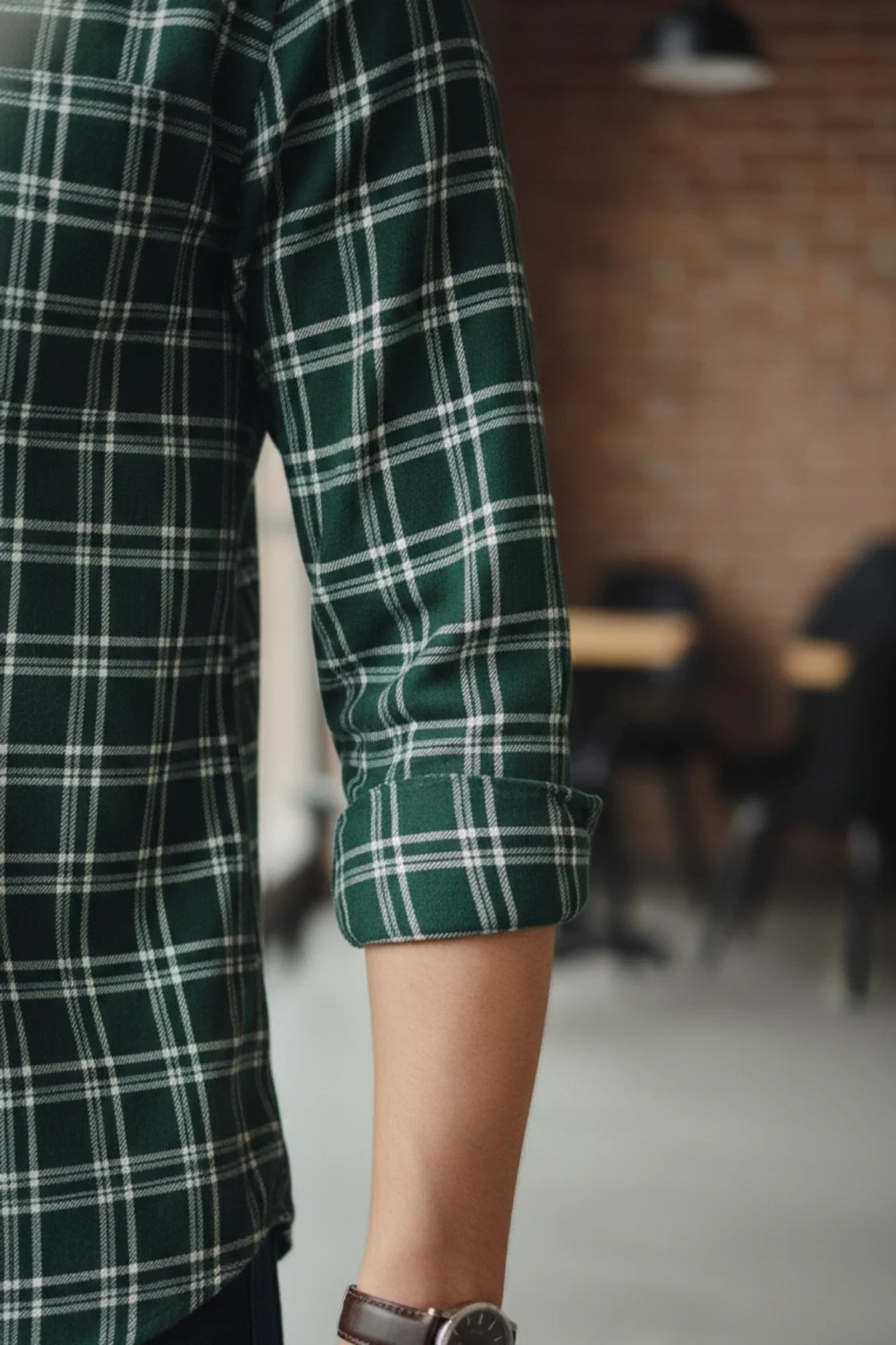 Men’s Cotton Check Shirt