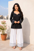 Black & White Co-Ord Set for Women